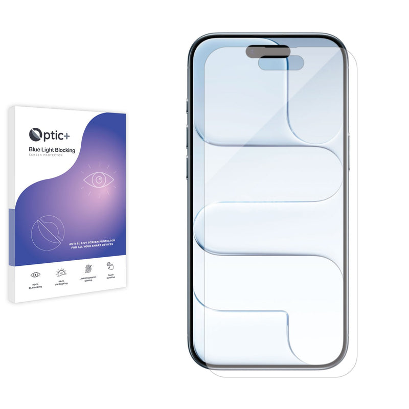 Blue Light Blocking Screen Protector for Apple iPhone Air.