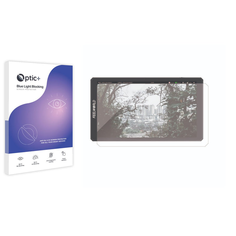 Blue Light Blocking Screen Protector for Feelworld CUT6 6.
