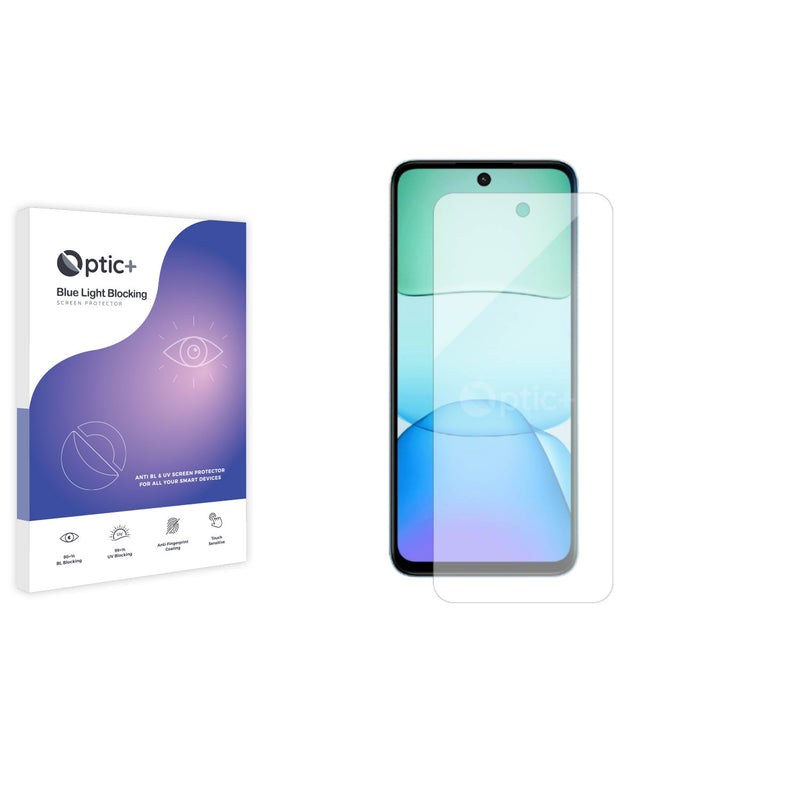 Blue Light Blocking Screen Protector for Xiaomi Redmi 13x 5G.
