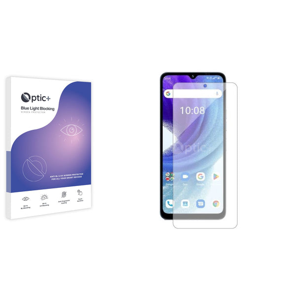 Blue Light Blocking Screen Protector for Umidigi A15T.