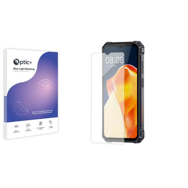 Optic+ Blue Light Blocking Screen Protector for Oukitel WP28