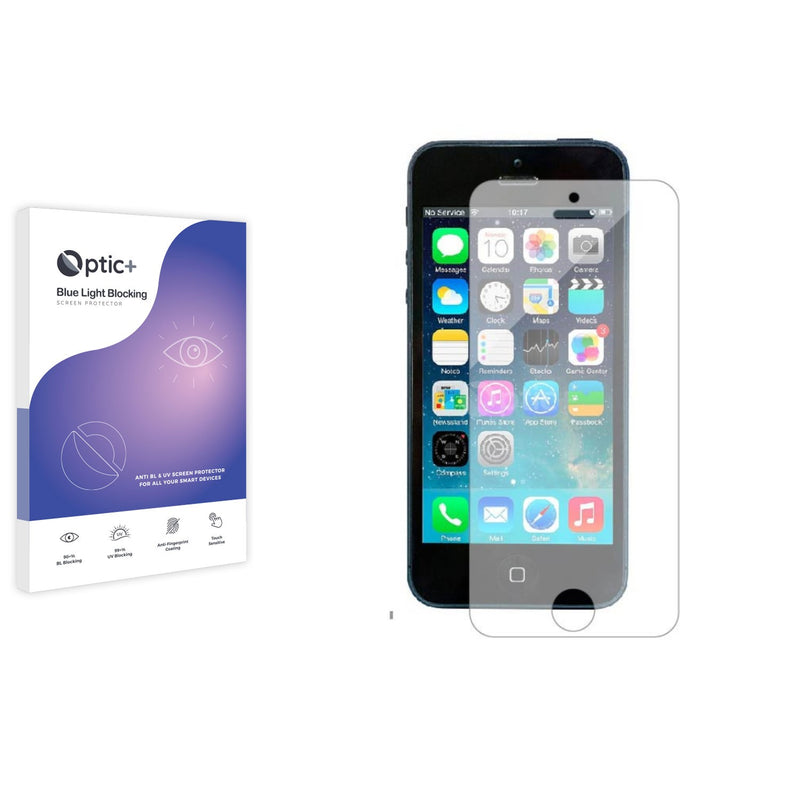 Optic+ Blue Light Blocking Screen Protector for Apple iPhone SE