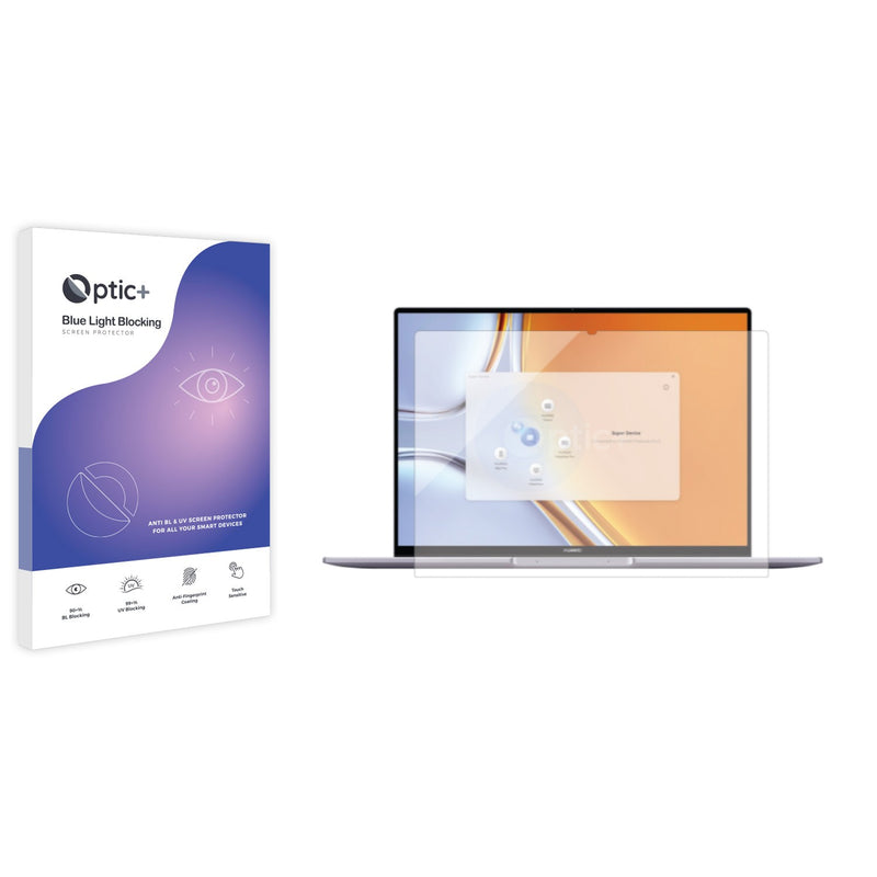 Optic+ Blue Light Blocking Screen Protector for Huawei MateBook 16s 2023