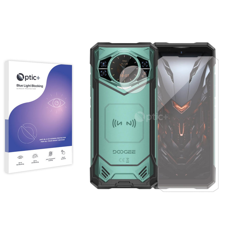 Blue Light Blocking Screen Protector for Doogee S200X.