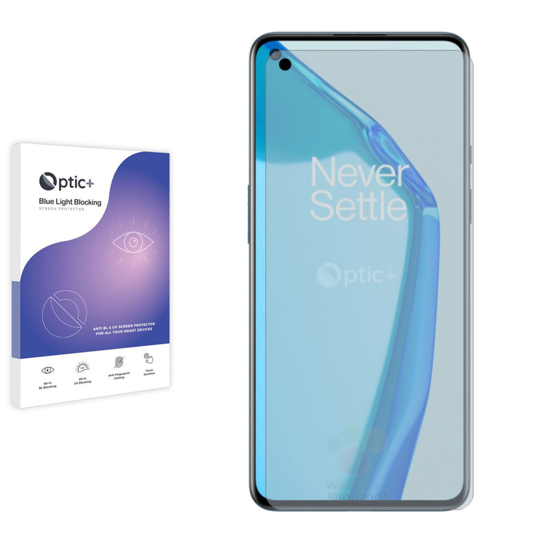 Optic+ Blue Light Blocking Screen Protector for OnePlus 9 5G