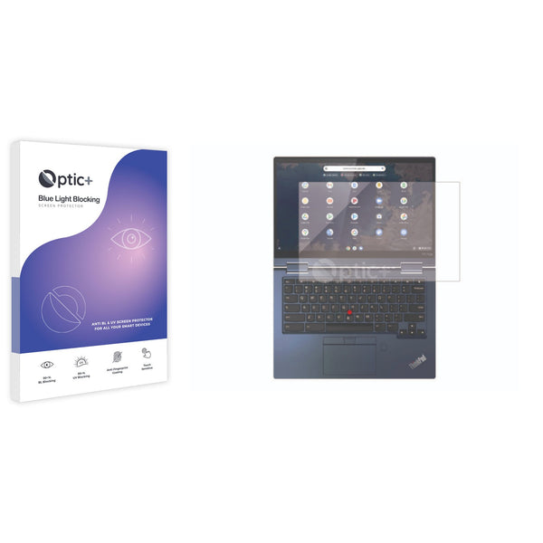 Optic+ Blue Light Blocking Screen Protector for Lenovo ThinkPad C13 Yoga Gen 1