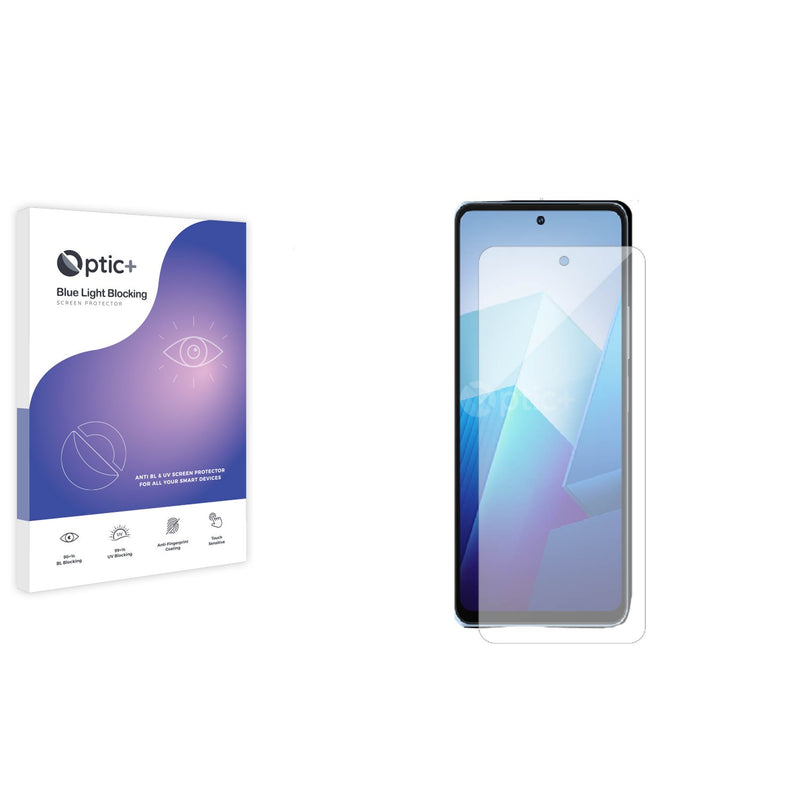 Optic+ Blue Light Blocking Screen Protector for Vivo iQOO Z7s