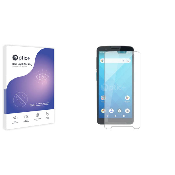 Optic+ Blue Light Blocking Screen Protector for Unitech EA660