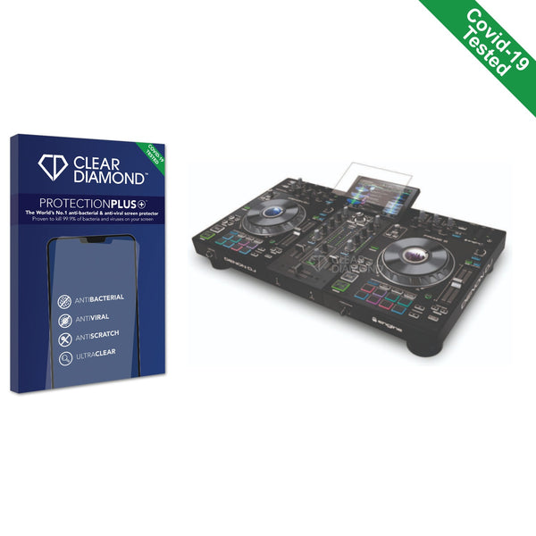 Clear Diamond Anti-viral Screen Protector for Denon DJ Prime 2