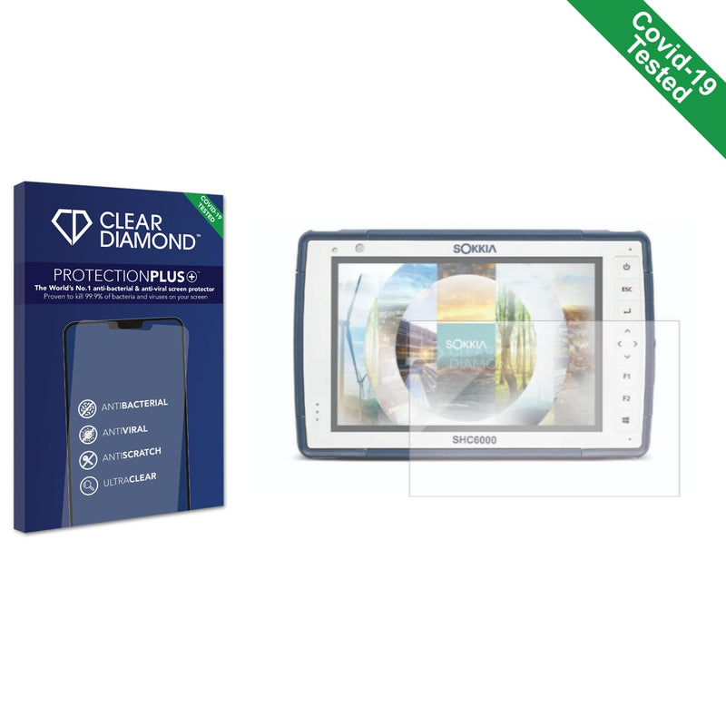 Clear Diamond Anti-viral Screen Protector for Sokkia SHC6000