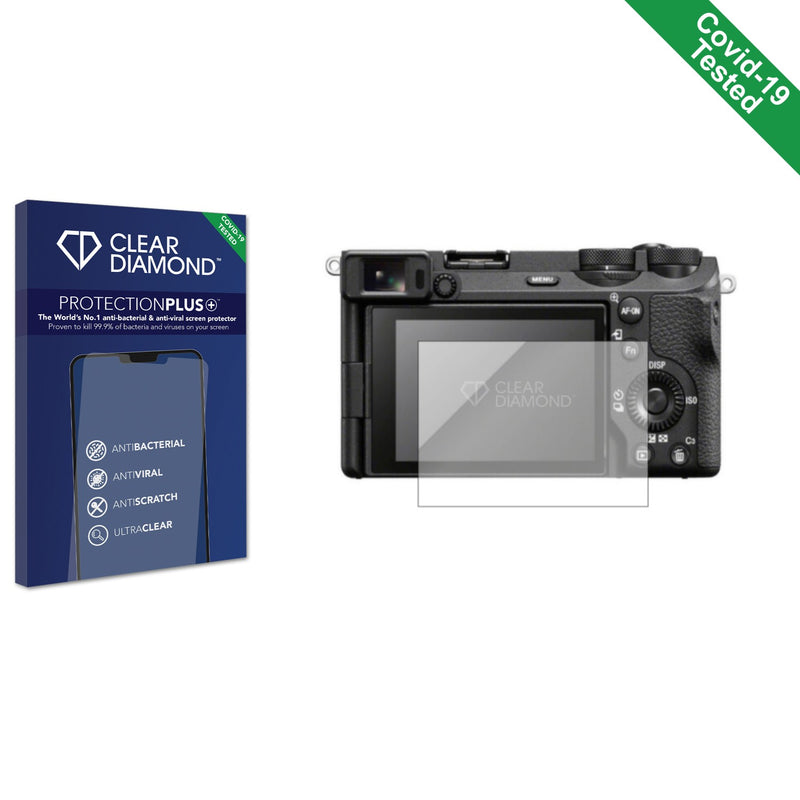 Clear Diamond Anti-viral Screen Protector for Sony Alpha 6700