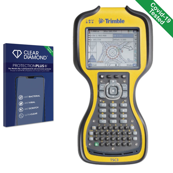 Clear Diamond Anti-viral Screen Protector for Trimble TSC3