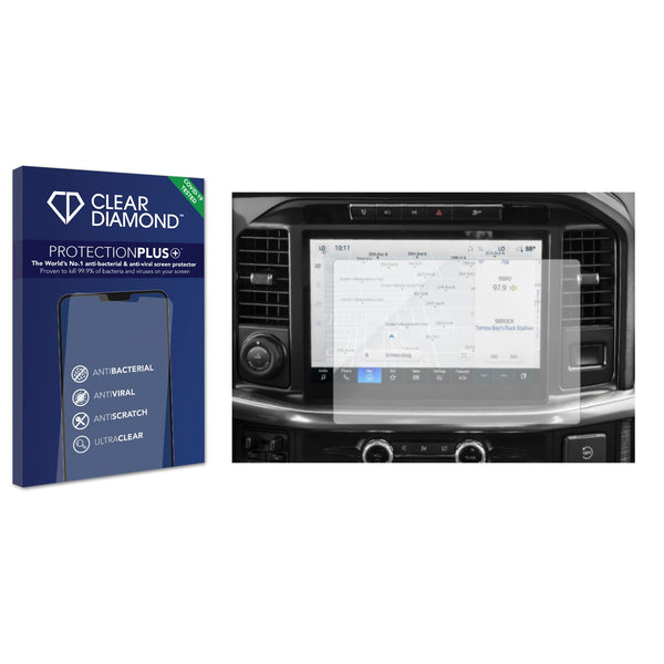 Anti-bacterial Screen Protector for Ford F-150 King Ranch 12" Infotainment (2024-2025)