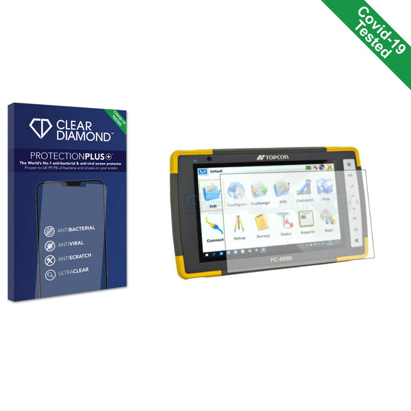 Clear Diamond Anti-viral Screen Protector for Topcon FC-6000