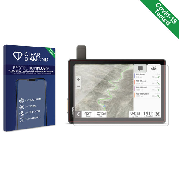 Clear Diamond Anti-viral Screen Protector for Garmin Tread XL 10"