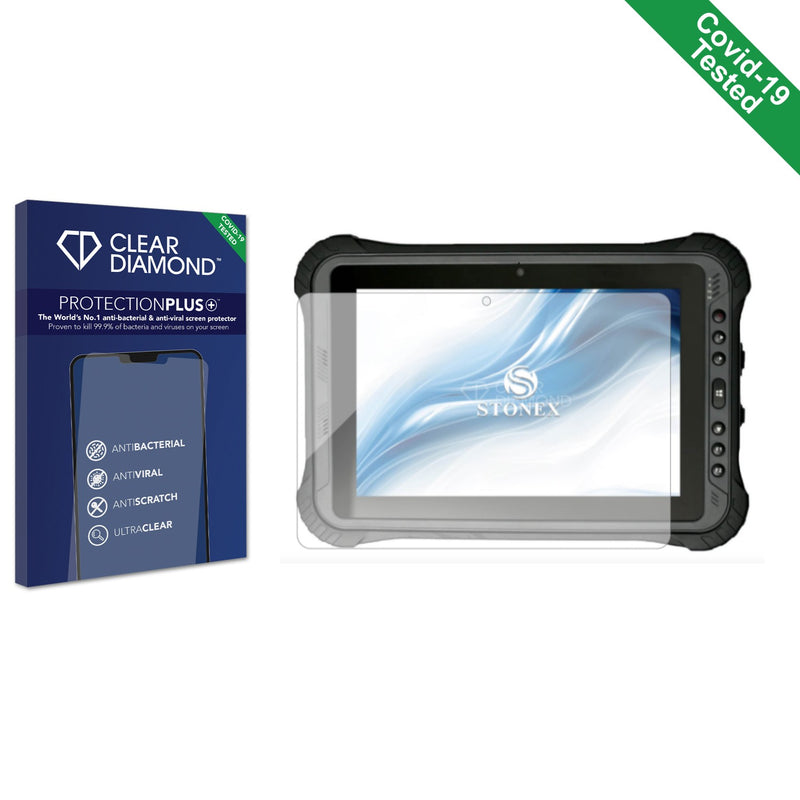 Clear Diamond Anti-viral Screen Protector for Stonex UT32 Rugged Tablet