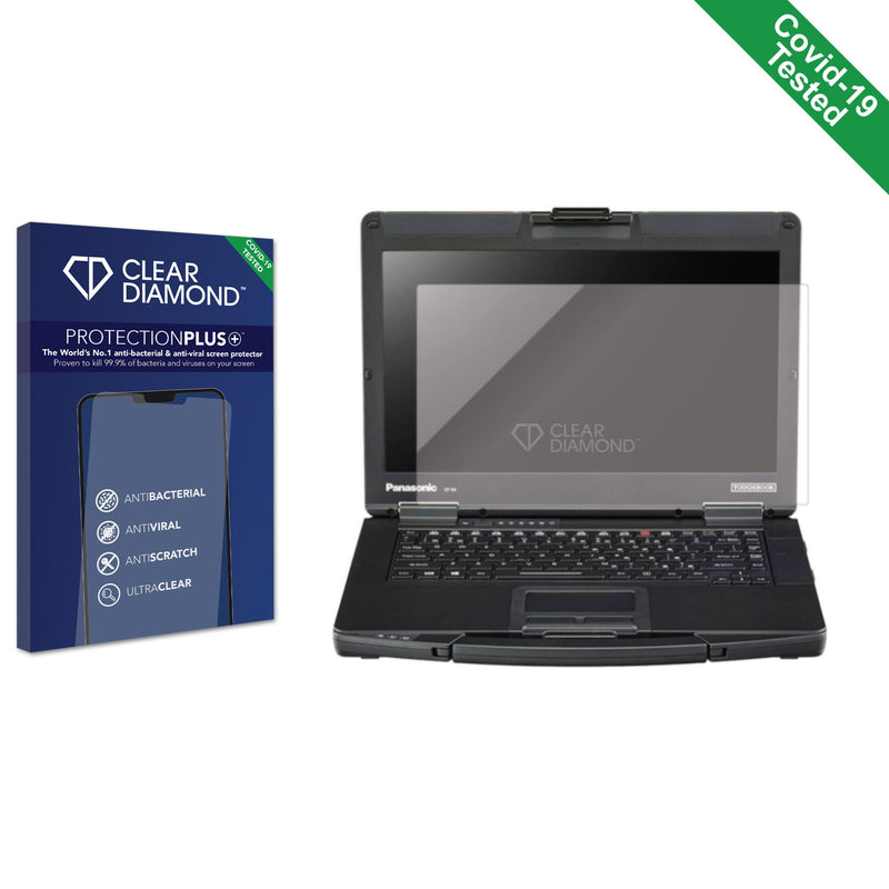 Clear Diamond Anti-viral Screen Protector for Panasonic Toughbook CF-54