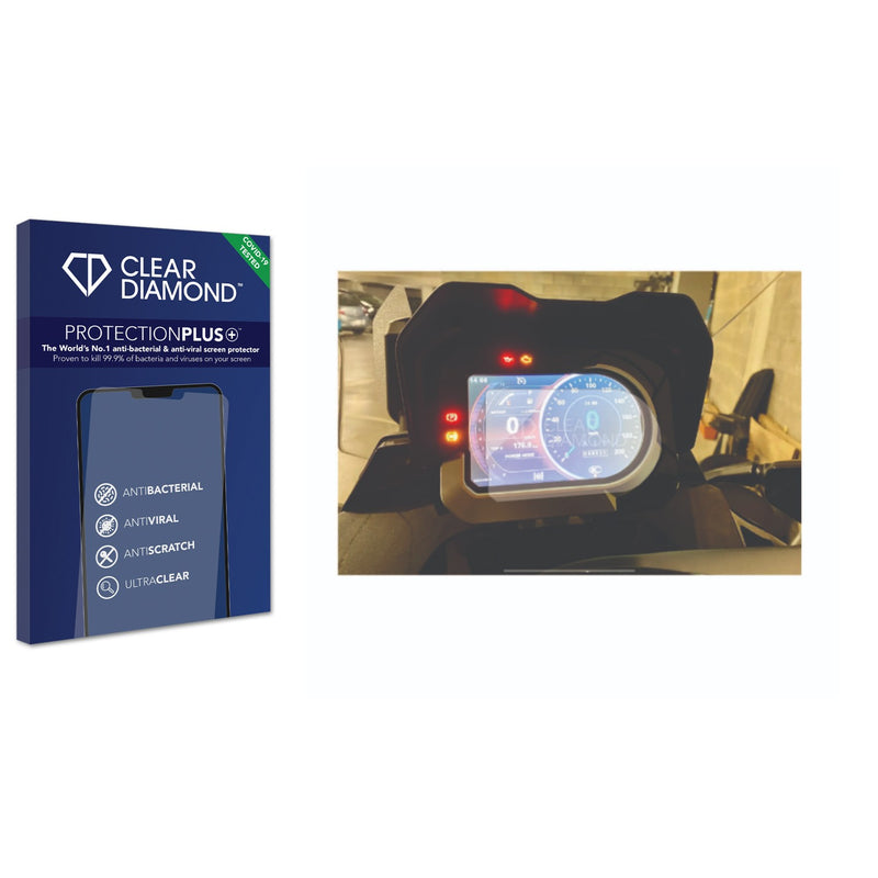 Clear Diamond Anti-viral Screen Protector for Kymco CV3