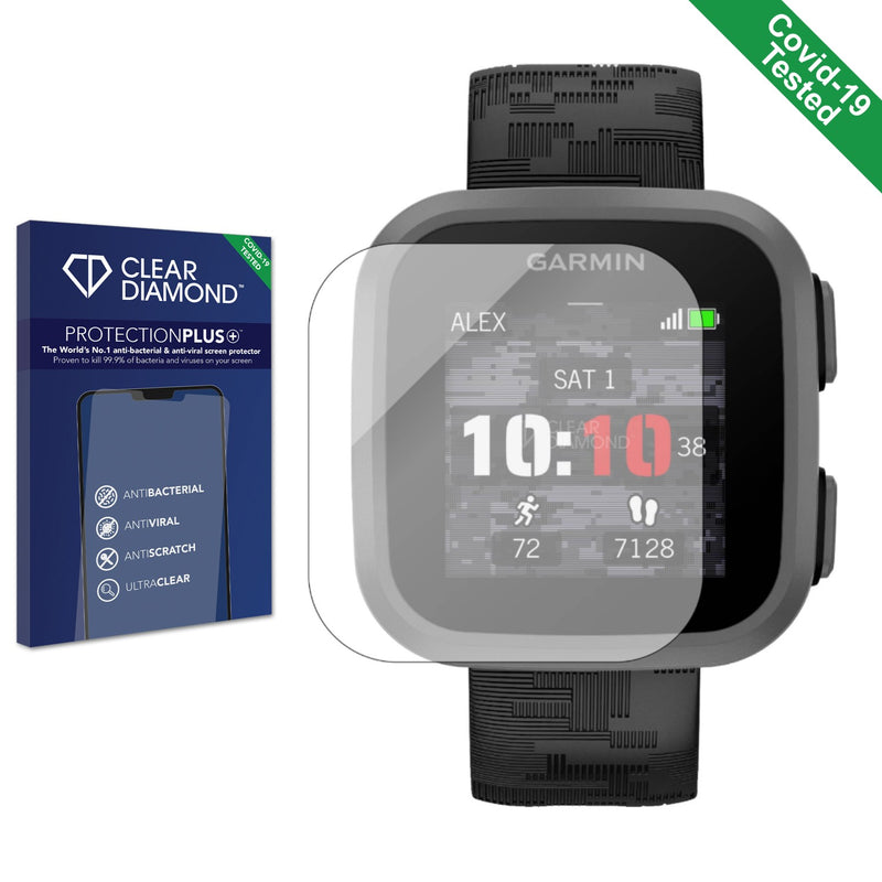 Clear Diamond Anti-viral Screen Protector for Garmin Bounce