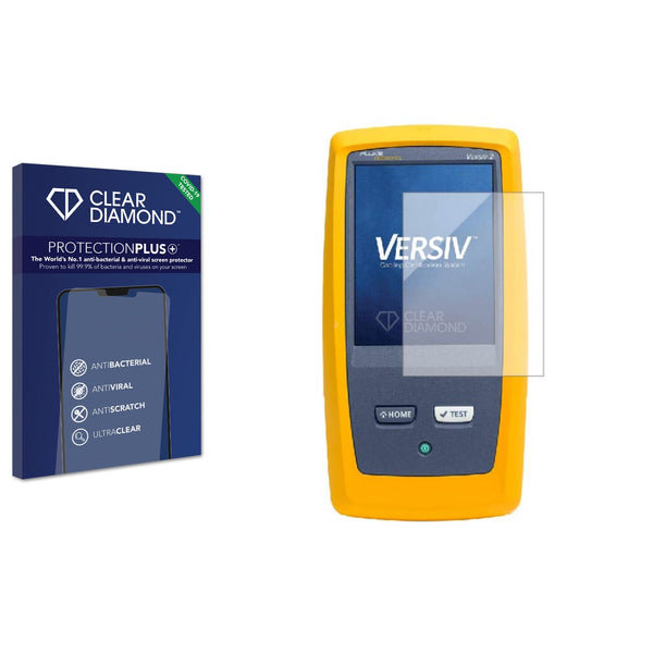 Clear Diamond Anti-viral Screen Protector for Fluke DSX-5000