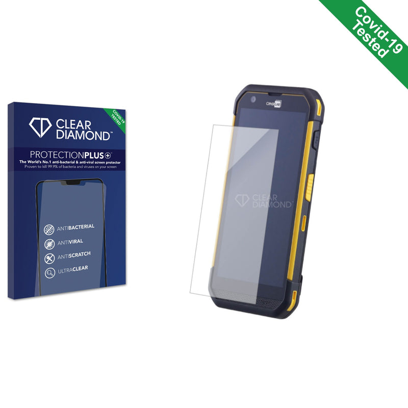 Clear Diamond Anti-viral Screen Protector for Cipherlab RS36