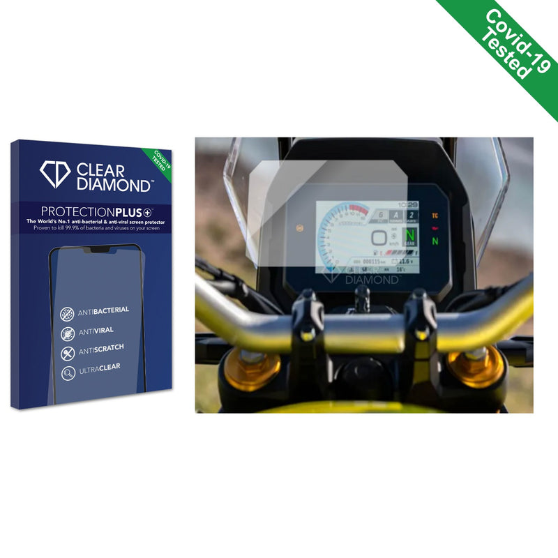 Clear Diamond Anti-viral Screen Protector for Suzuki V-Strom 800DE 2023