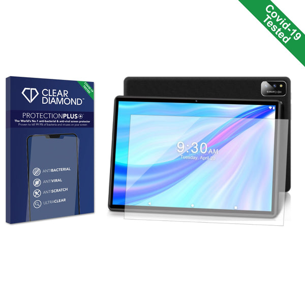 Clear Diamond Anti-viral Screen Protector for Sebbe S22 Tablet 10.1