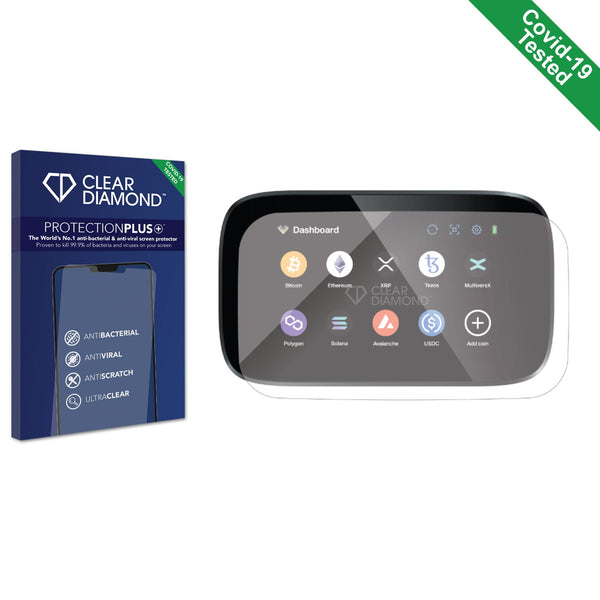 Clear Diamond Anti-viral Screen Protector for ngrave zero