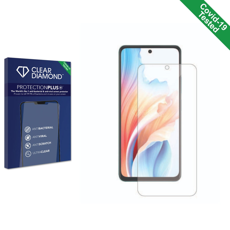 Clear Diamond Anti-viral Screen Protector for Oppo A79 5G