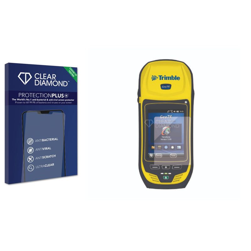 Clear Diamond Anti-viral Screen Protector for Trimble Geo 7X