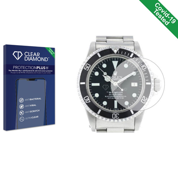 Clear Diamond Anti-viral Screen Protector for Rolex Sea-Dweller Deepsea (44 mm)