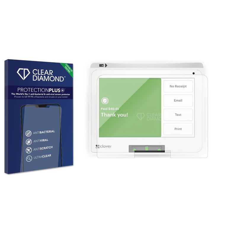 Anti-bacterial Screen Protector for Clover Mini Terminal 3 (V3)