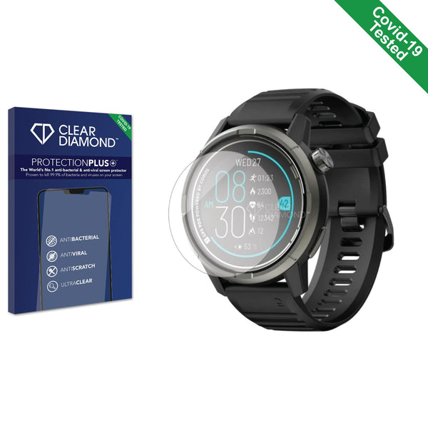 Clear Diamond Anti-viral Screen Protector for Kiprun GPS 900