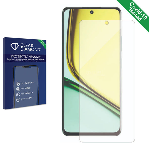 Clear Diamond Anti-viral Screen Protector for realme C67