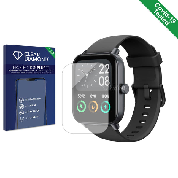 Clear Diamond Anti-viral Screen Protector for Smartwatch IDW19 1.8"