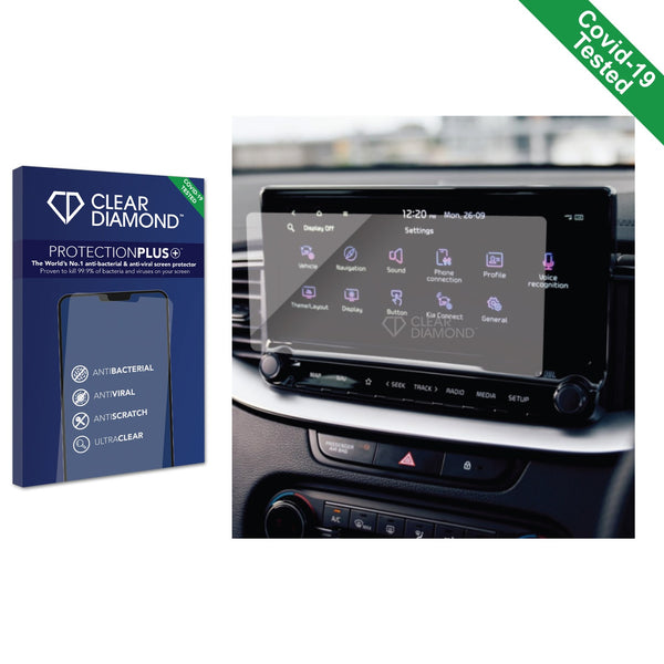 Clear Diamond Anti-viral Screen Protector for Kia Xceed 2023 Infotainment System