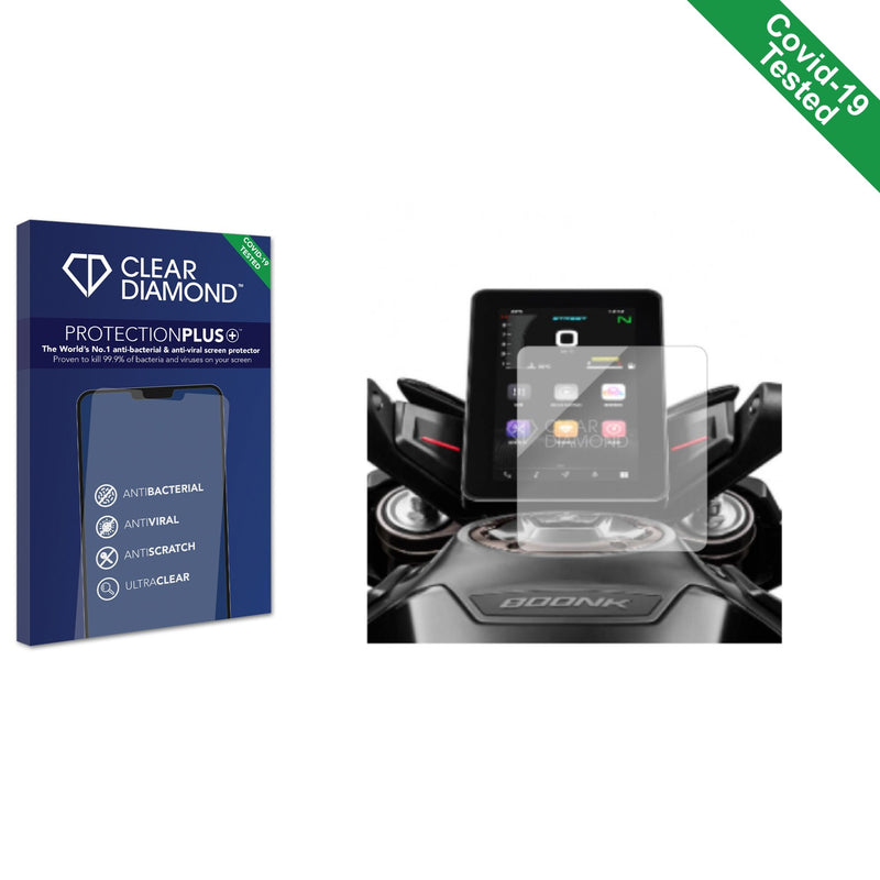 Clear Diamond Anti-viral Screen Protector for CFMOTO 800NK Advanced