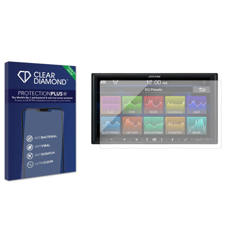 Anti-bacterial Screen Protector for Alpine ILX-407a
