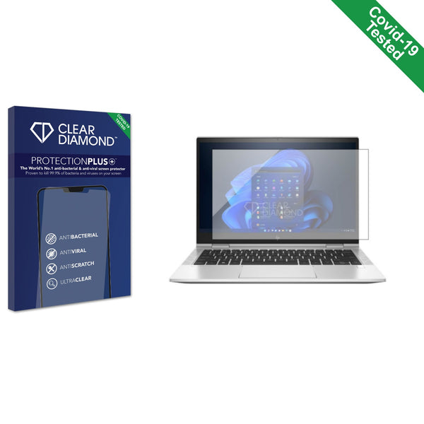 Clear Diamond Anti-viral Screen Protector for HP EliteBook x360 830 G8