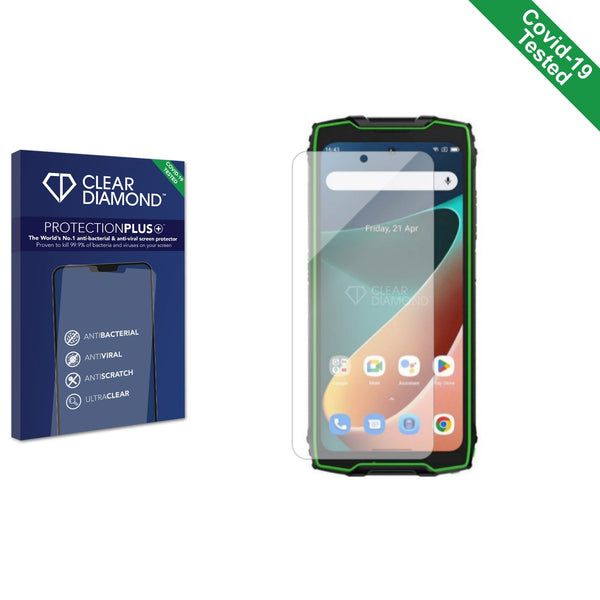 Clear Diamond Anti-viral Screen Protector for Blackview BV9300