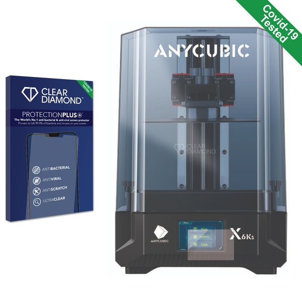 Clear Diamond Anti-viral Screen Protector for Anycubic Photon Mono X 6Ks