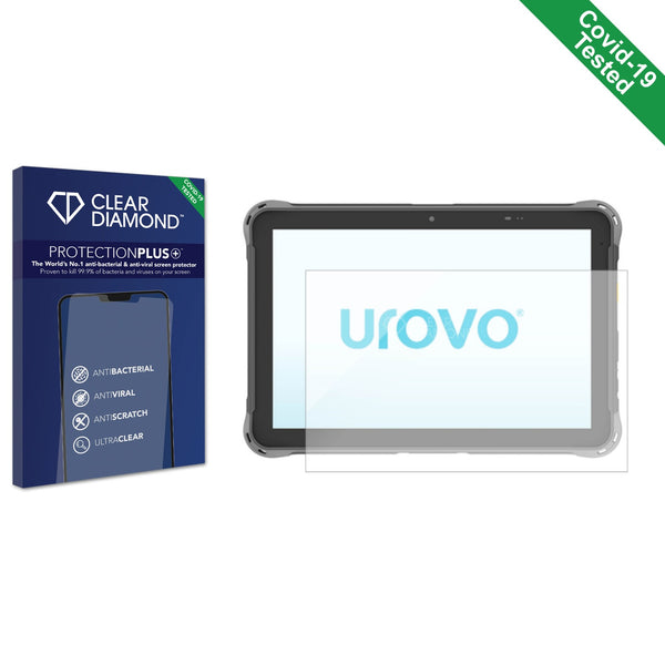 Clear Diamond Anti-viral Screen Protector for Urovo P8100P 10 Tablet