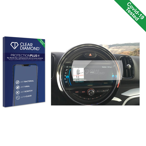 Clear Diamond Anti-viral Screen Protector for Mini Cooper 2021-2023 Tachoanzeige