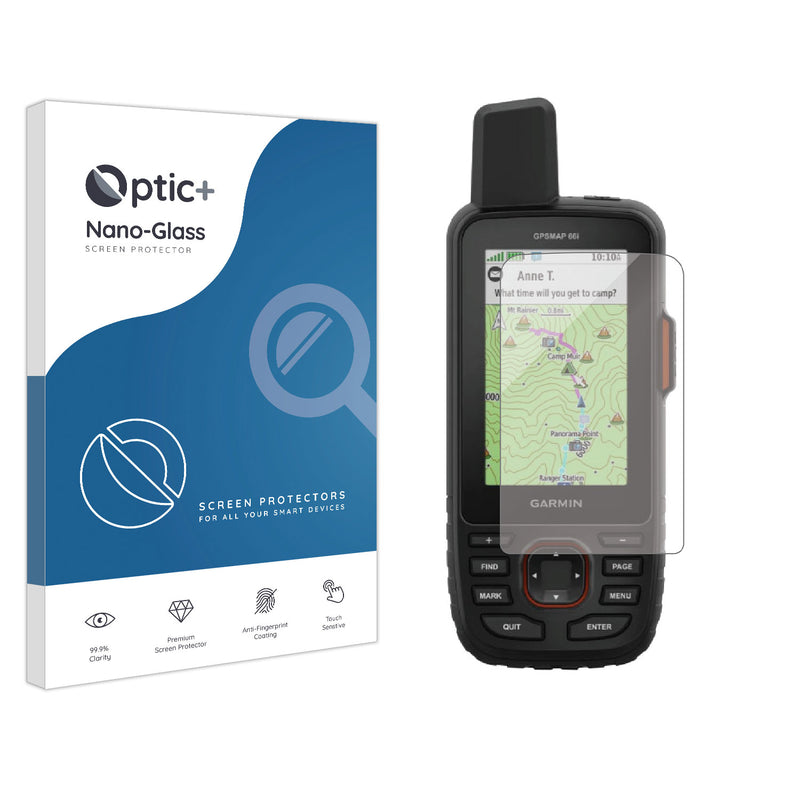 BoxWave Anti-Glare Screen Protector For Garmin GPSMAP 66 - 2-Pack Matte Film Skin