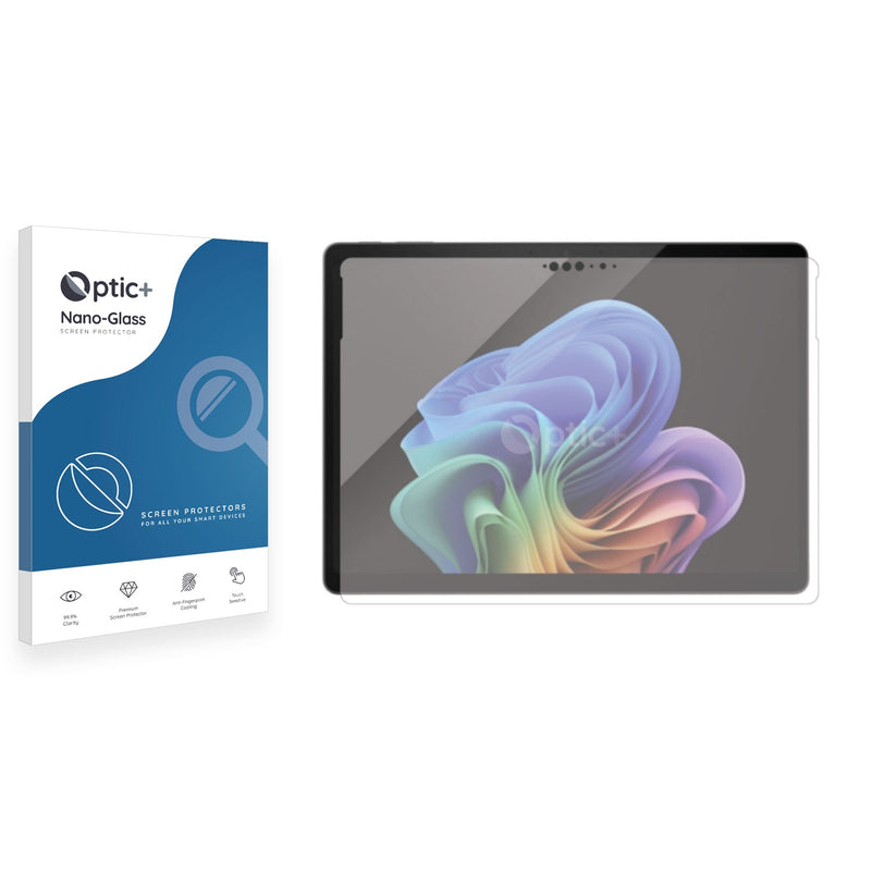 Optic+ Nano Glass Screen Protector for Microsoft Surface Pro 11 (With Camera Holes)
