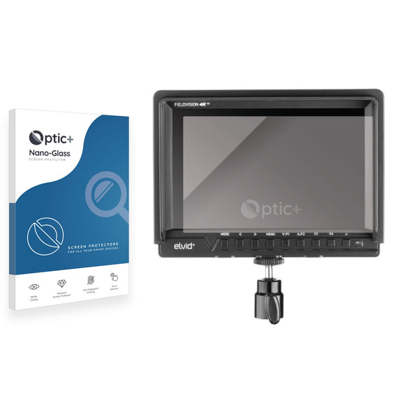 Optic+ Nano Glass Screen Protector for Elvid FieldVision 4KV2 7" On-Camera Monitor