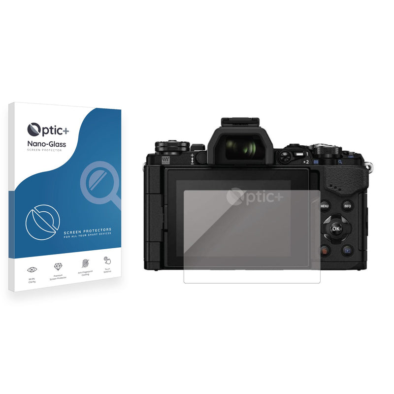 Optic+ Nano Glass Screen Protector for Olympus OM-D E-M10 Mark IV