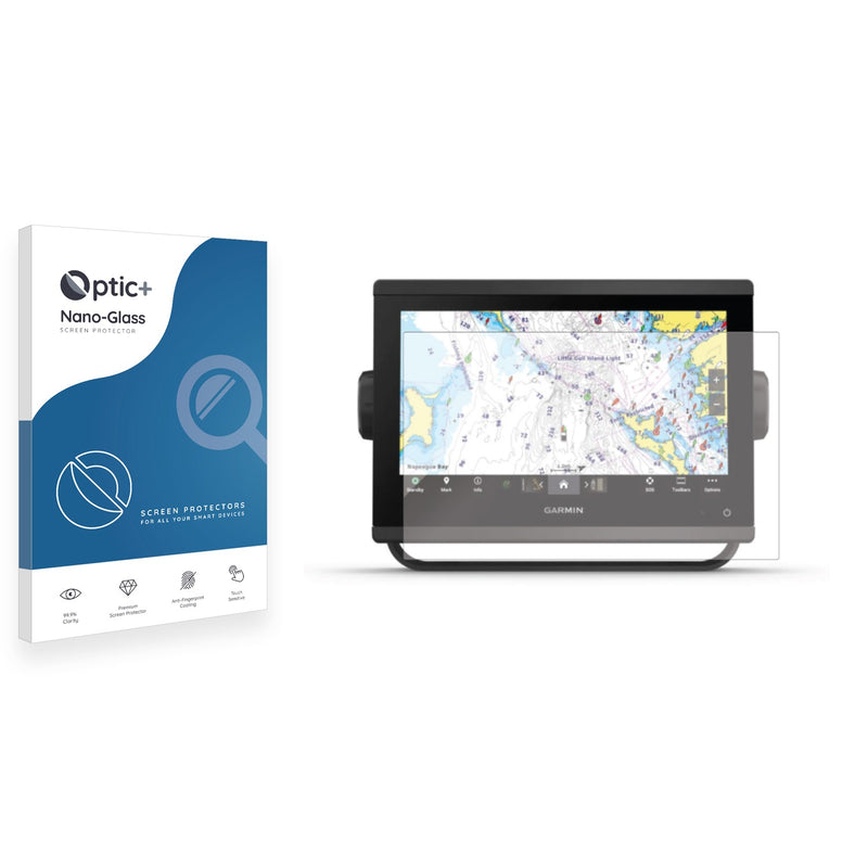 Optic+ Nano Glass Screen Protector for Garmin GPSMAP 943xsv