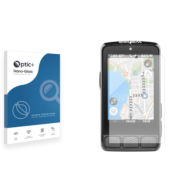 Nano Glass screen protector for Wahoo Elemnt Roam 3