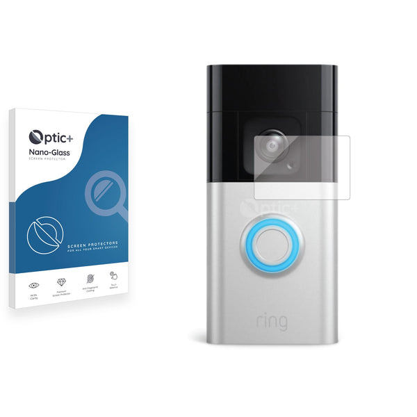 Optic+ Nano Glass Screen Protector for Ring Video Doorbell 3